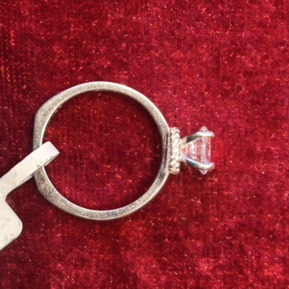 Classic Solitaire Ring — front view